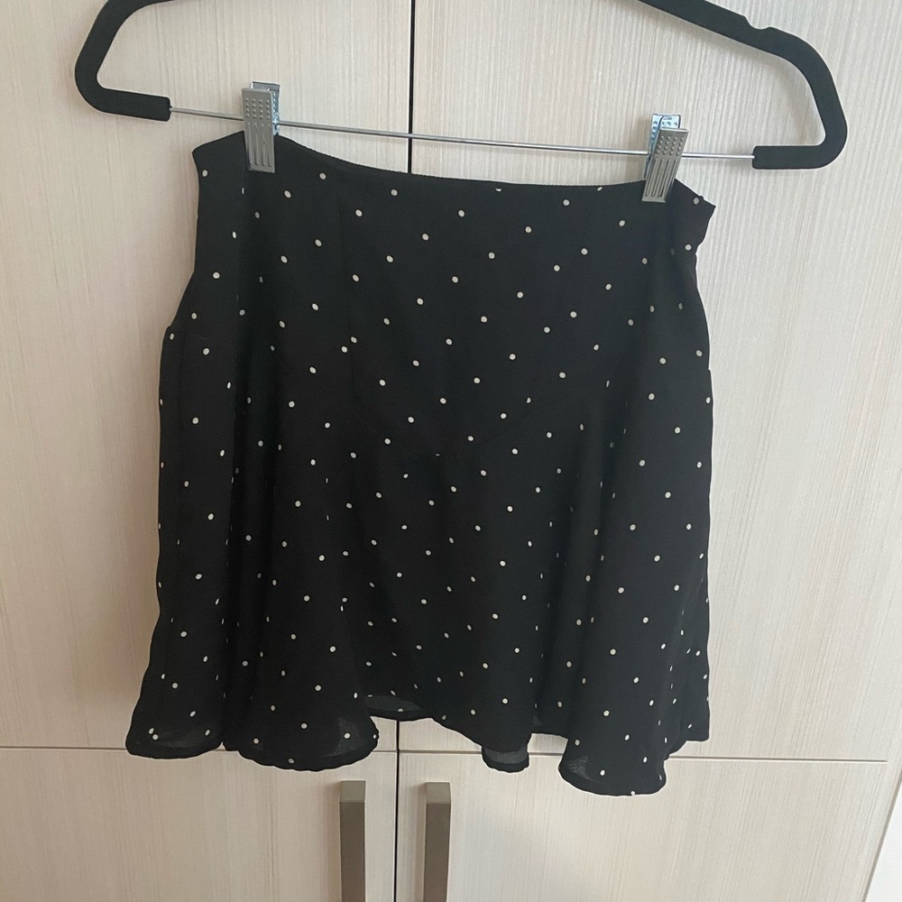 VERO MODA polka dot mini skirt
